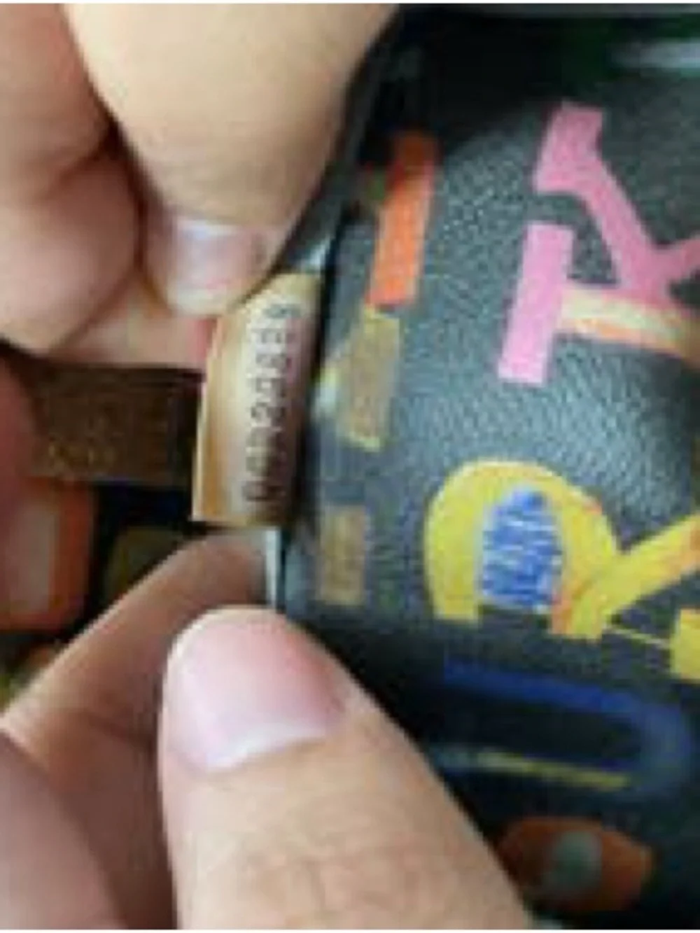 VTG Dooney & Bourke Y2K Doodle Monogram Drawstring Tote w/ Heart Charm & COA